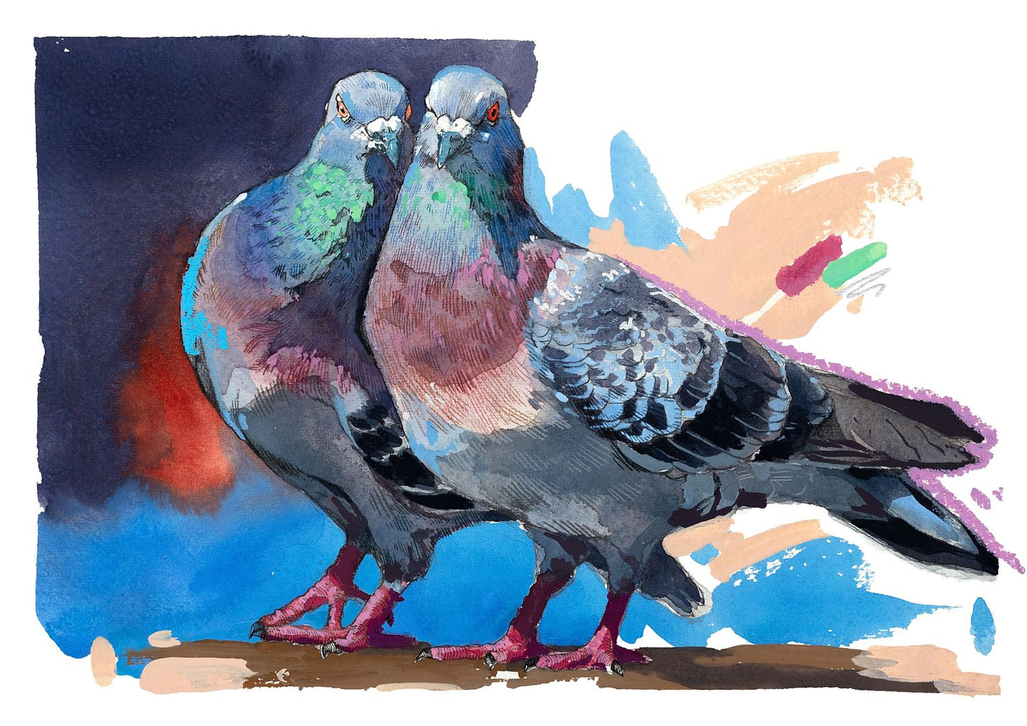 Pigeon Love